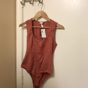Rust Color Body Suit
